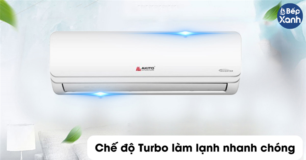 Máy lạnh Akito chế độ turbo
