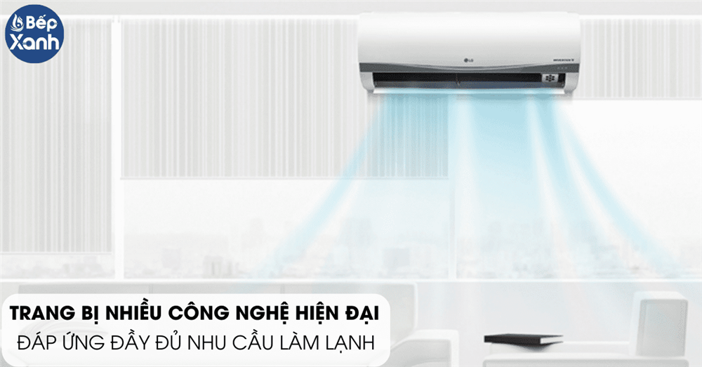 Máy lạnh treo tường trang bị nhiều công nghệ hiện đại