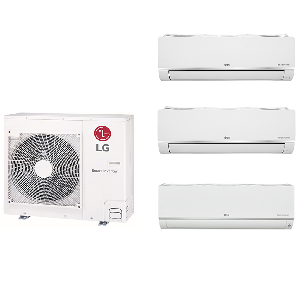 Bộ Máy Lạnh Multi LG Inverter 3 Dàn Lạnh 4 HP Z4UQ36GFA0