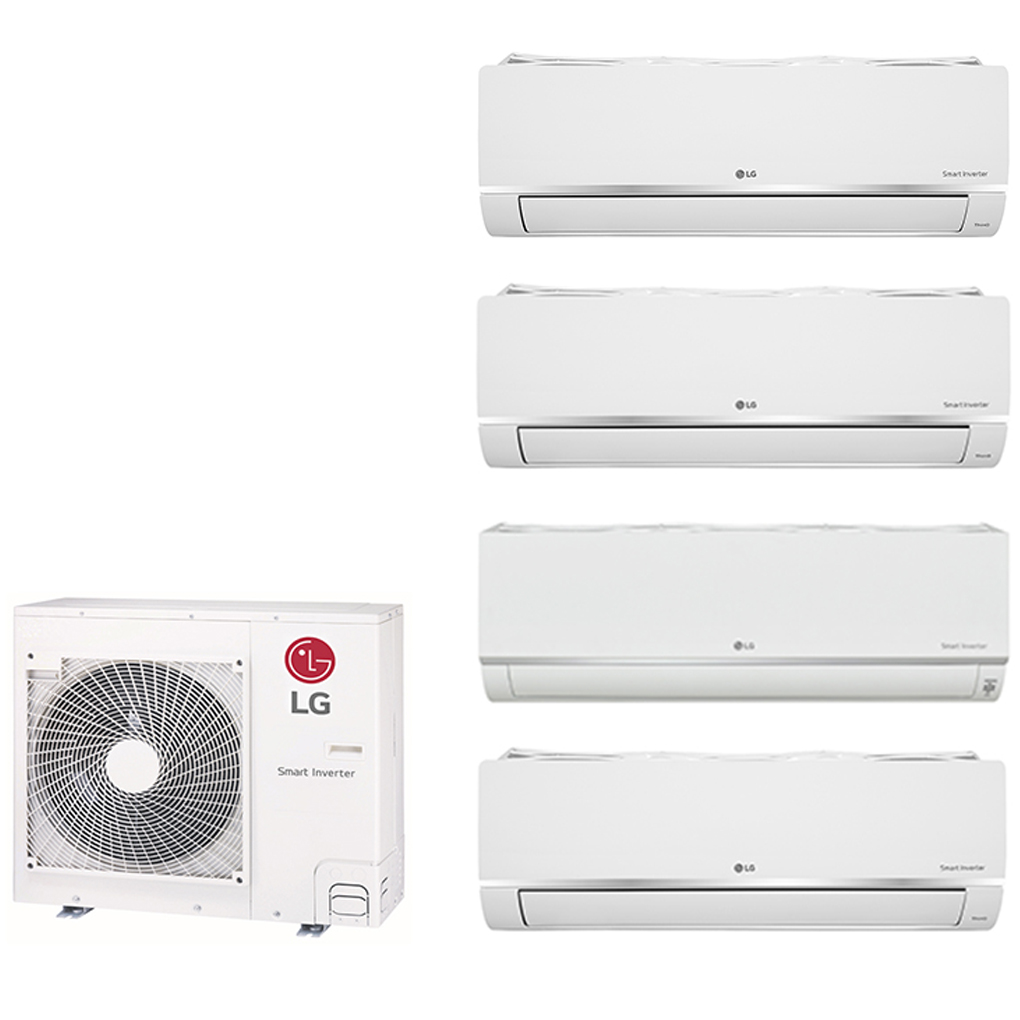 Bộ Máy Lạnh Multi LG Inverter 4 Dàn Lạnh 5 HP Z5UQ48GFA0