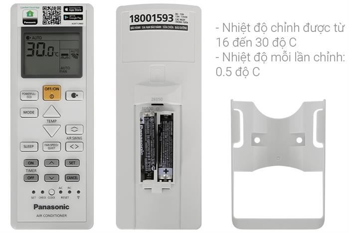 Máy lạnh 2 chiều Panasonic Inverter 2 HP CU/CS-YZ18AKH-8 ảnh 6