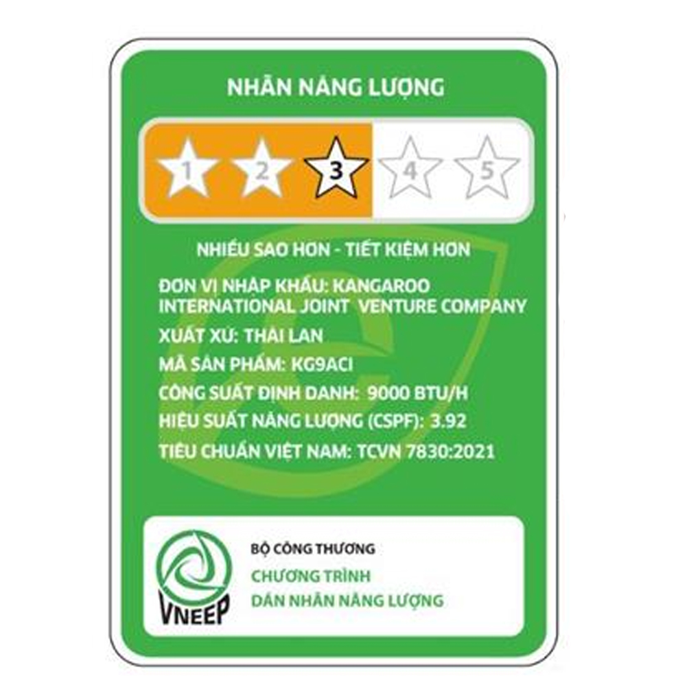 Máy lạnh Kangaroo Inverter 1 HP KG9ACI ảnh 5