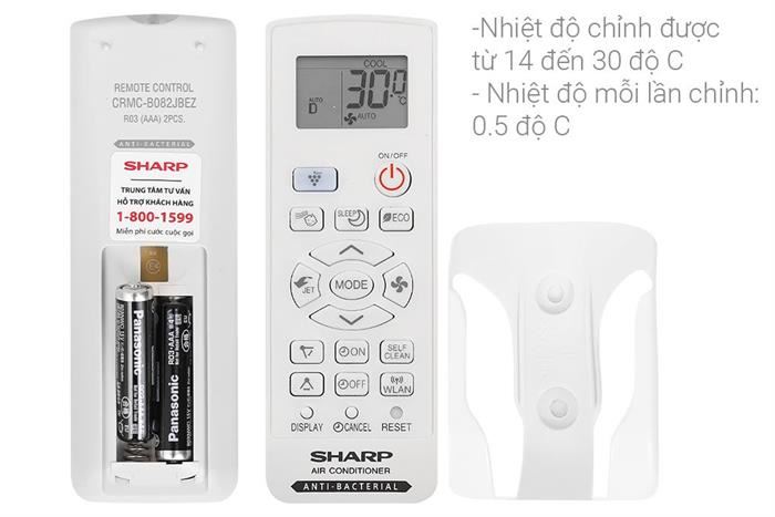 Máy lạnh Sharp Inverter 2.5 HP AH-XP24CHW ảnh 8