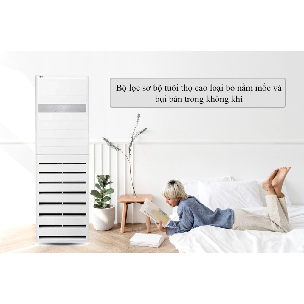 Máy lạnh tủ đứng LG Inverter 5 HP ZUUQ48LV1.EWGHEVH/ZPNQ48GT3A1 (3 Pha) ảnh 8